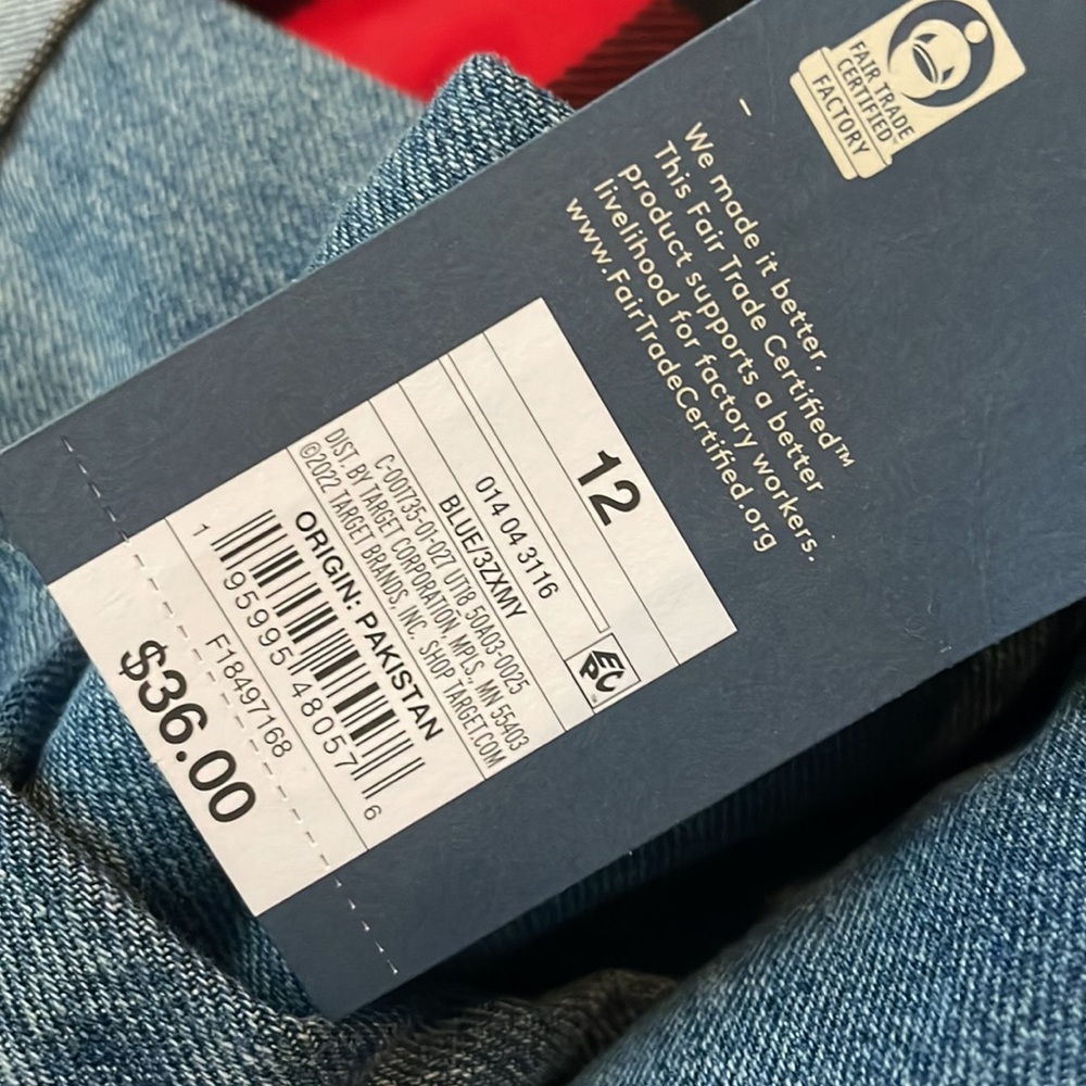 universal thread, boyfriend, jeans patches NWT - Picture 4 of 5